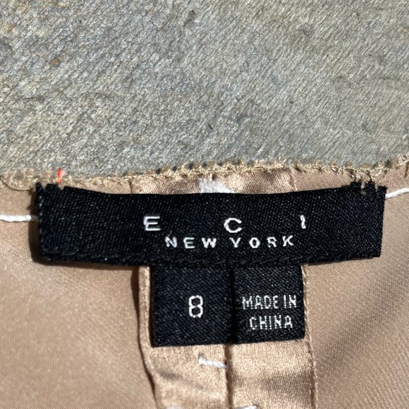 Gold Embellished metallic, iridescent, 100% Silk Camisole Size Large 💎 - Picture 6 of 9